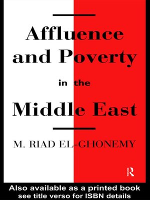 cover image of Affluence and Poverty in the Middle East